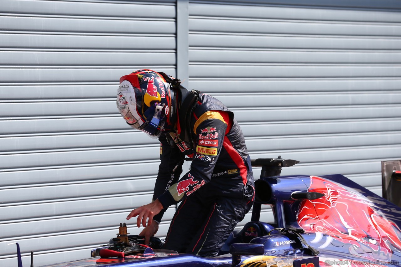 GP ITALIA, 07.09.2013- Qualifiche, Jean-Eric Vergne (FRA) Scuderia Toro Rosso STR8