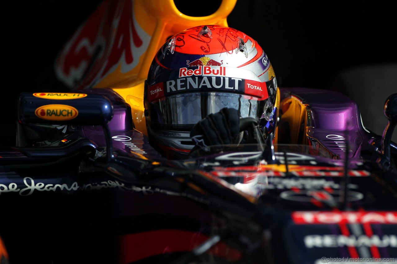 GP ITALIA, 07.09.2013- Qualifiche, Sebastian Vettel (GER) Red Bull Racing RB9