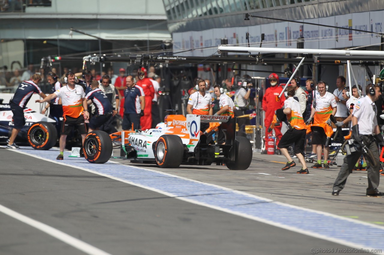 GP ITALIA, 07.09.2013- Qualifiche, Paul di Resta (GBR) Sahara Force India F1 Team VJM06