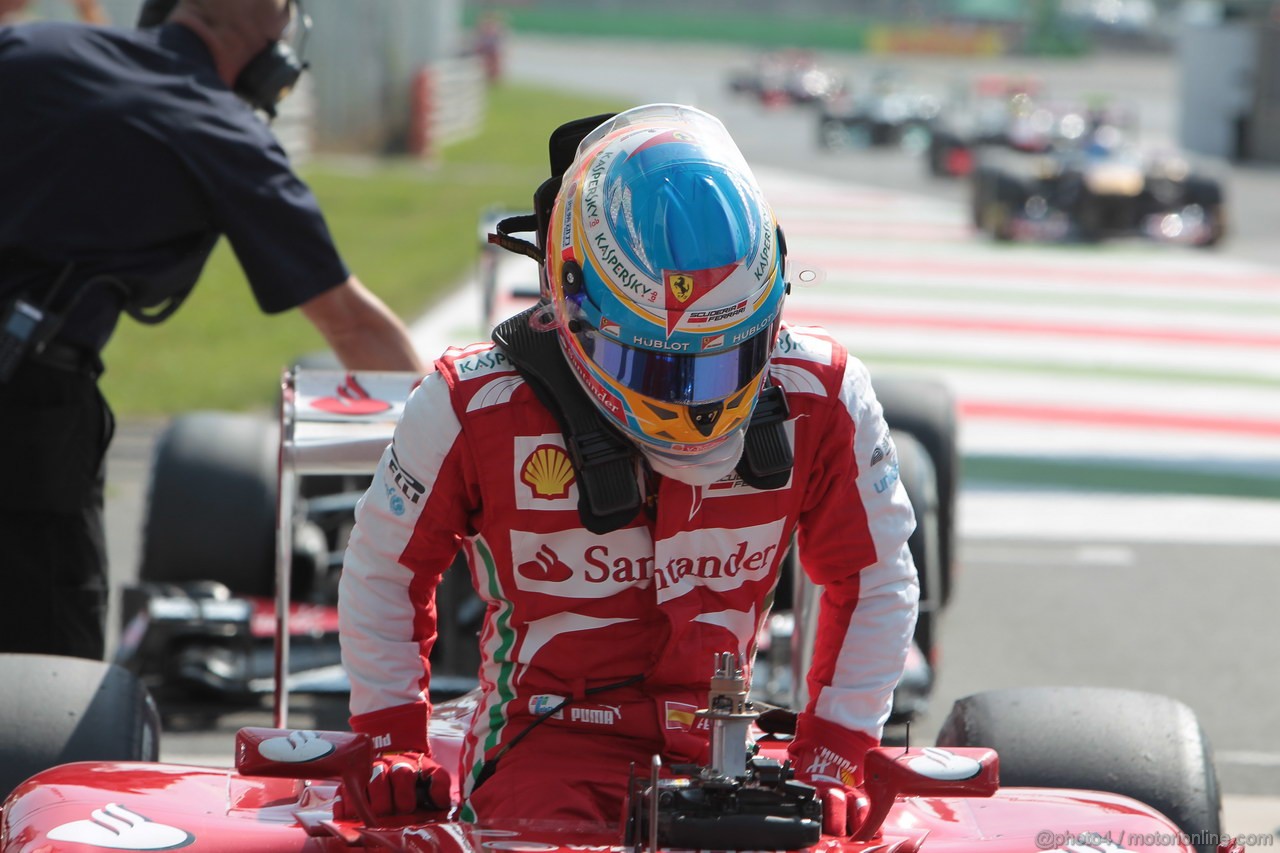 GP ITALIA, 07.09.2013, Qualifiche Fernando Alonso (ESP) Ferrari F138