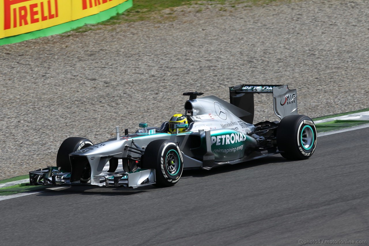 GP ITALIA, 07.09.2013, Qualifiche Nico Rosberg (GER) Mercedes AMG F1 W04