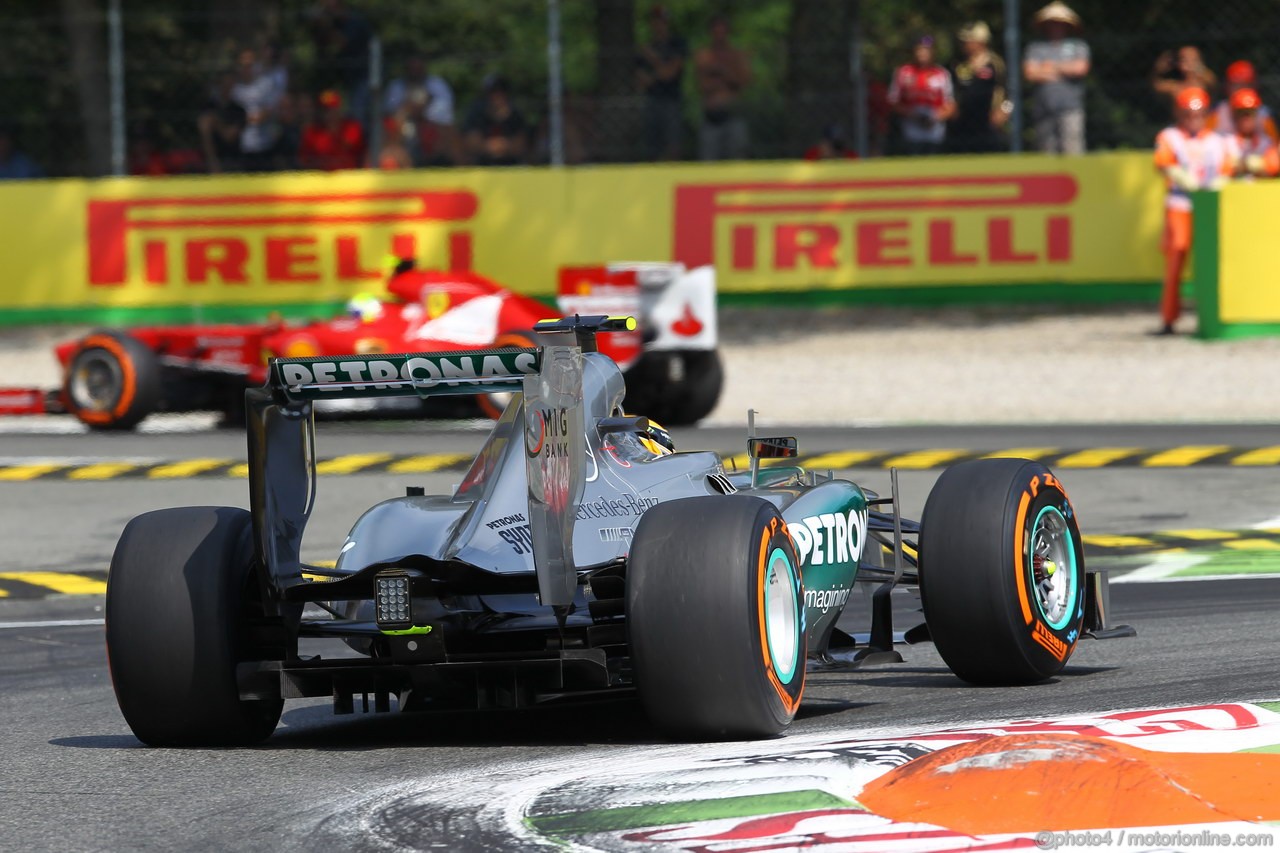 GP ITALIA, 07.09.2013, Qualifiche Lewis Hamilton (GBR) Mercedes AMG F1 W04