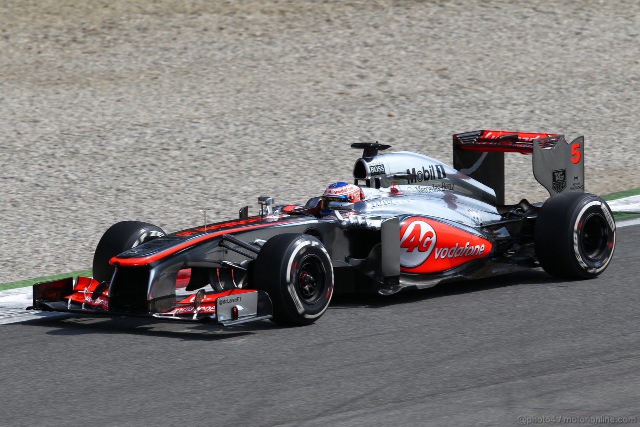 GP ITALIA, 07.09.2013, Qualifiche Jenson Button (GBR) McLaren Mercedes MP4-28