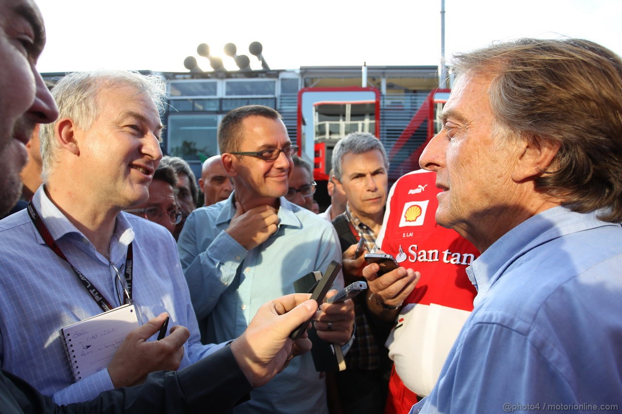 GP ITALIA, 07.09.2013,  Luca Cordero di Montezemolo (ITA), President Ferrari