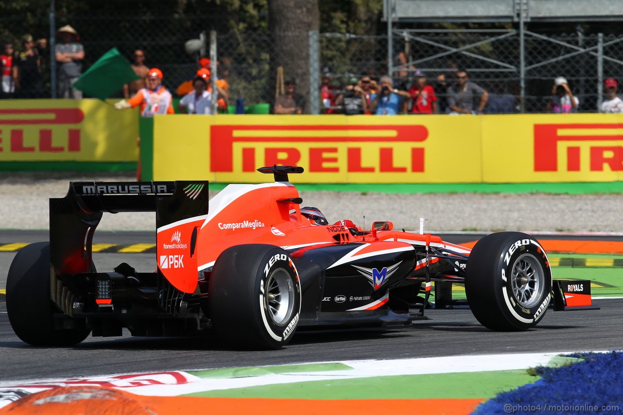 GP ITALIA, 07.09.2013, Qualifiche Jules Bianchi (FRA) Marussia F1 Team MR02