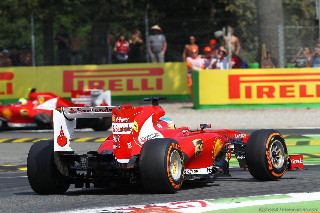 GP ITALIA, 07.09.2013, Qualifiche Fernando Alonso (ESP) Ferrari F138