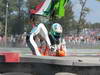 GP ITALIA, 07.09.2013- Free practice 3, Paul di Resta (GBR) Sahara Force India F1 Team VJM06 crash