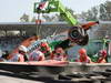 GP ITALIA, 07.09.2013- Free practice 3, Paul di Resta (GBR) Sahara Force India F1 Team VJM06 crash