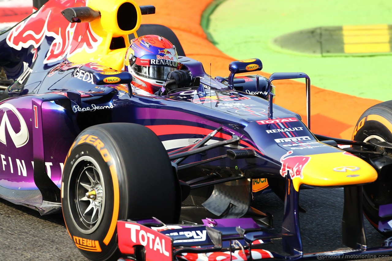 GP ITALIA, 06.09.2013- Prove Libere 1, Sebastian Vettel (GER) Red Bull Racing RB9