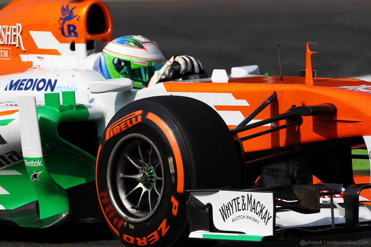 GP ITALIA, 06.09.2013- Prove Libere 1, Paul di Resta (GBR) Sahara Force India F1 Team VJM06