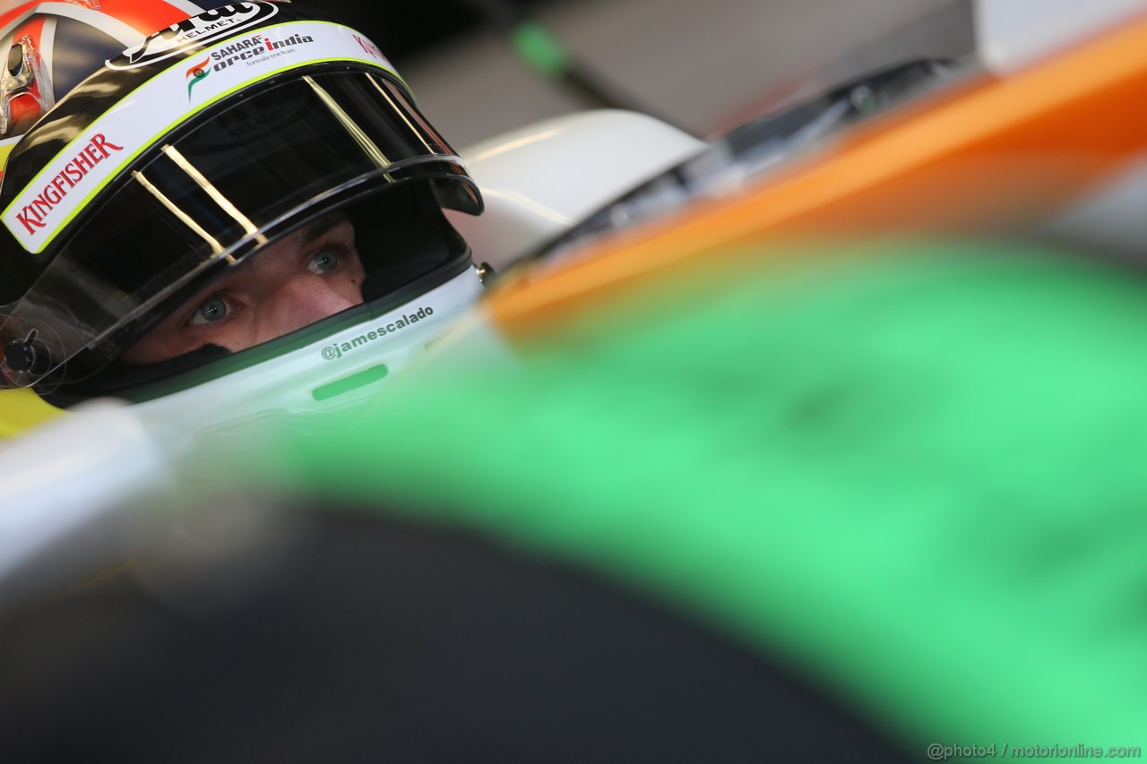 GP ITALIA, 06.09.2013- Prove Libere 1, James Calado(GBR), Sahara Force India F1 Team VJM06 3rd driver