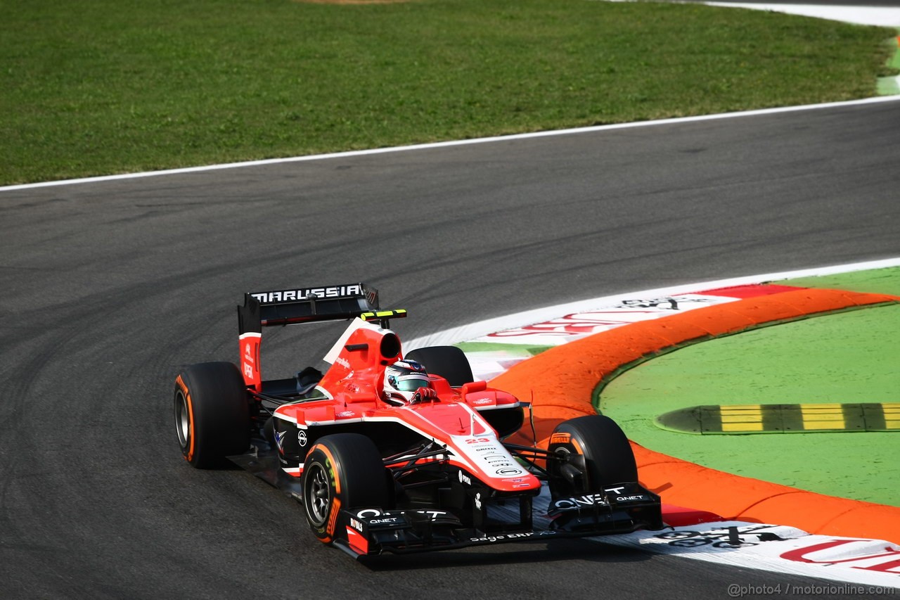 GP ITALIA, 06.09.2013- Prove Libere 1, Max Chilton (GBR), Marussia F1 Team MR02