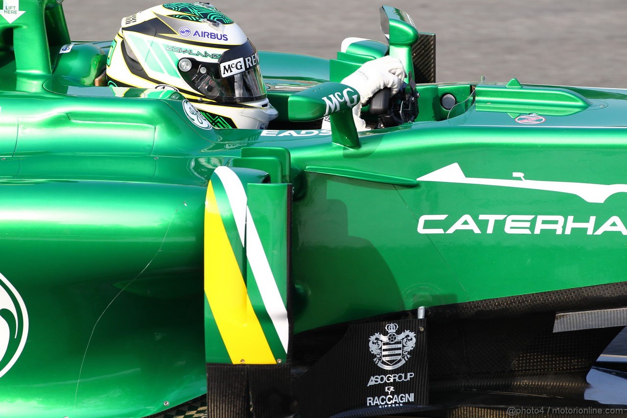 GP ITALIA, 06.09.2013- Prove Libere 1, Giedo Van der Garde (NED), Caterham F1 Team CT03