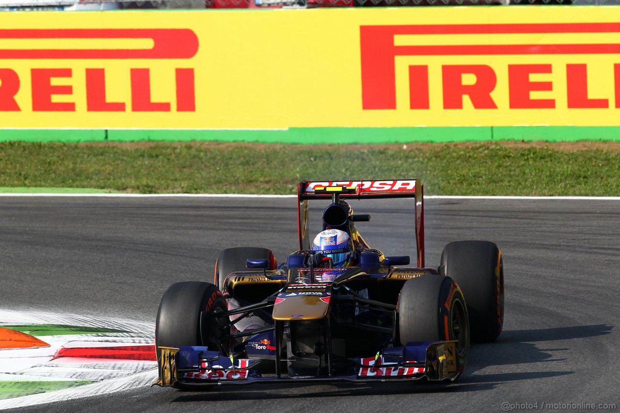 GP ITALIA, 06.09.2013- Prove Libere 1, Daniel Ricciardo (AUS) Scuderia Toro Rosso STR8