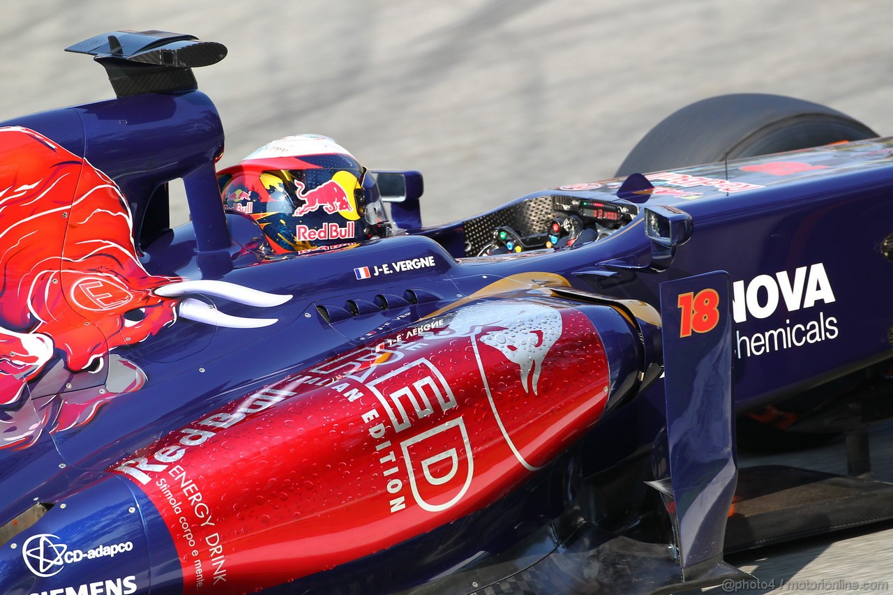 GP ITALIA, 06.09.2013- Prove Libere 1, Jean-Eric Vergne (FRA) Scuderia Toro Rosso STR8