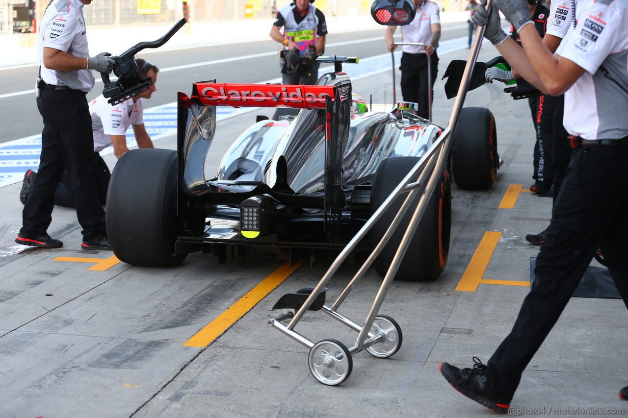 GP ITALIA, 06.09.2013- Prove Libere 1, Sergio Perez (MEX) McLaren MP4-28