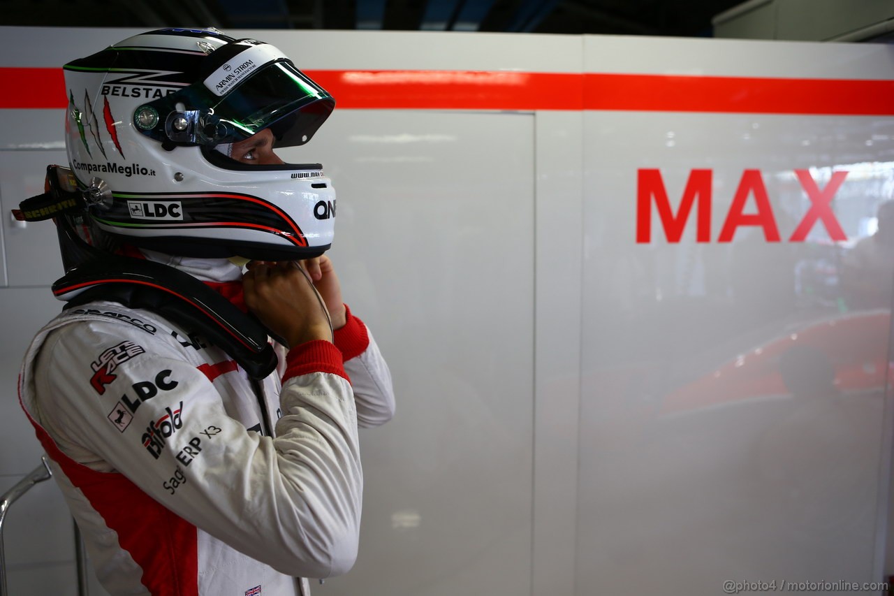 GP ITALIA, 06.09.2013- Prove Libere 1, Max Chilton (GBR), Marussia F1 Team MR02