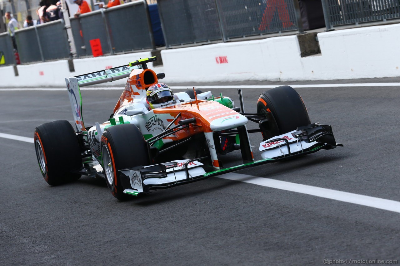 GP ITALIA, 06.09.2013- Prove Libere 1, James Calado(GBR), Sahara Force India F1 Team VJM06 3rd driver