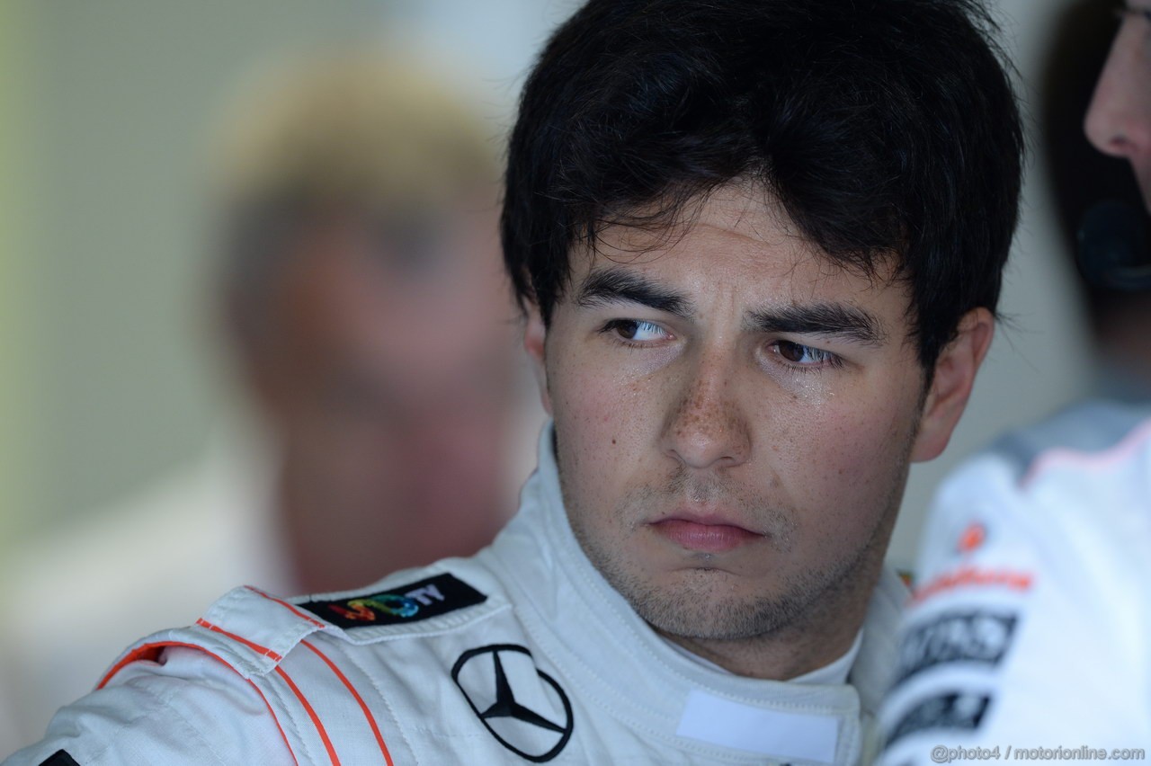 GP ITALIA, 06.09.2013- Prove Libere 1, Sergio Perez (MEX) McLaren MP4-28