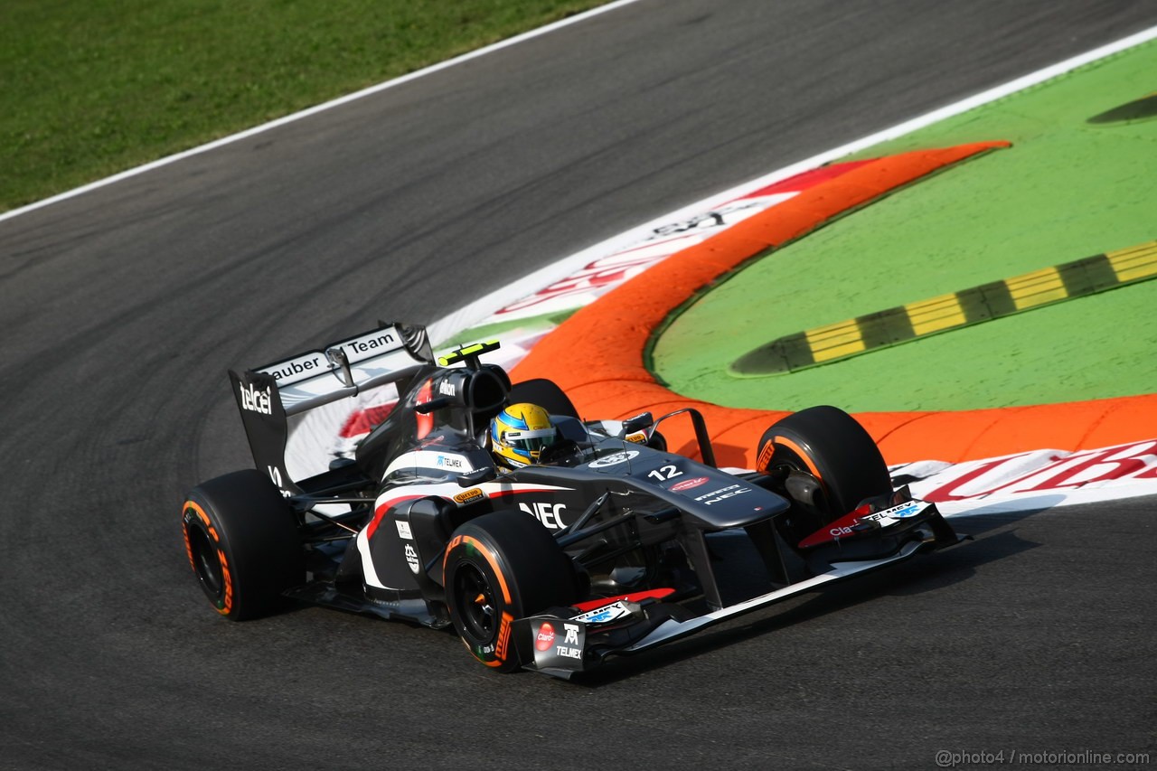 GP ITALIA, 06.09.2013- Prove Libere 1, Esteban Gutierrez (MEX), Sauber F1 Team C32