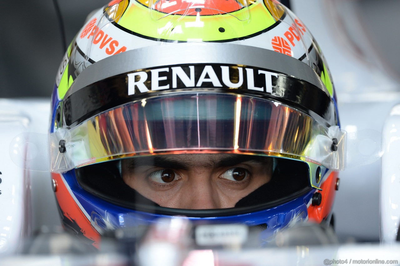 GP ITALIA, 06.09.2013- Prove Libere 1, Pastor Maldonado (VEN) Williams F1 Team FW35