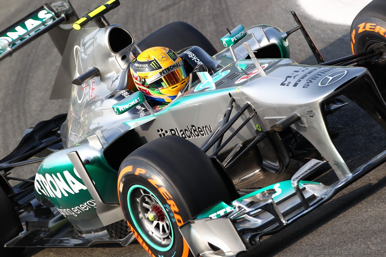 GP ITALIA, 06.09.2013- Prove Libere 1, Lewis Hamilton (GBR) Mercedes AMG F1 W04