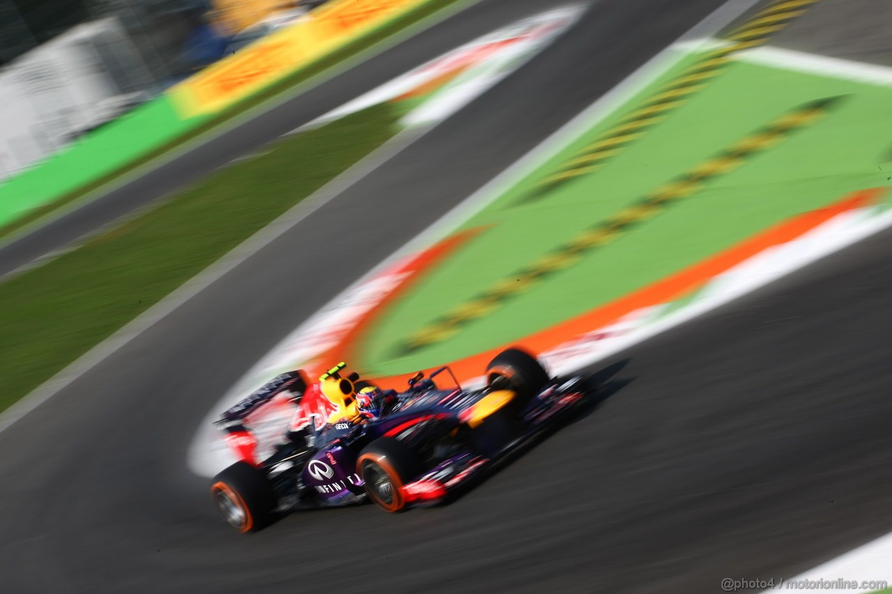 GP ITALIA, 06.09.2013- Prove Libere 1, Mark Webber (AUS) Red Bull Racing RB9