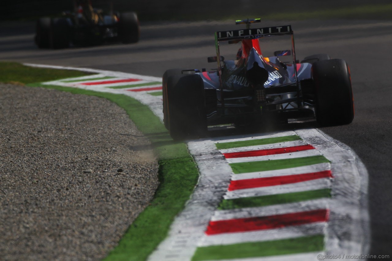 GP ITALIA, 06.09.2013- Prove Libere 1, Mark Webber (AUS) Red Bull Racing RB9