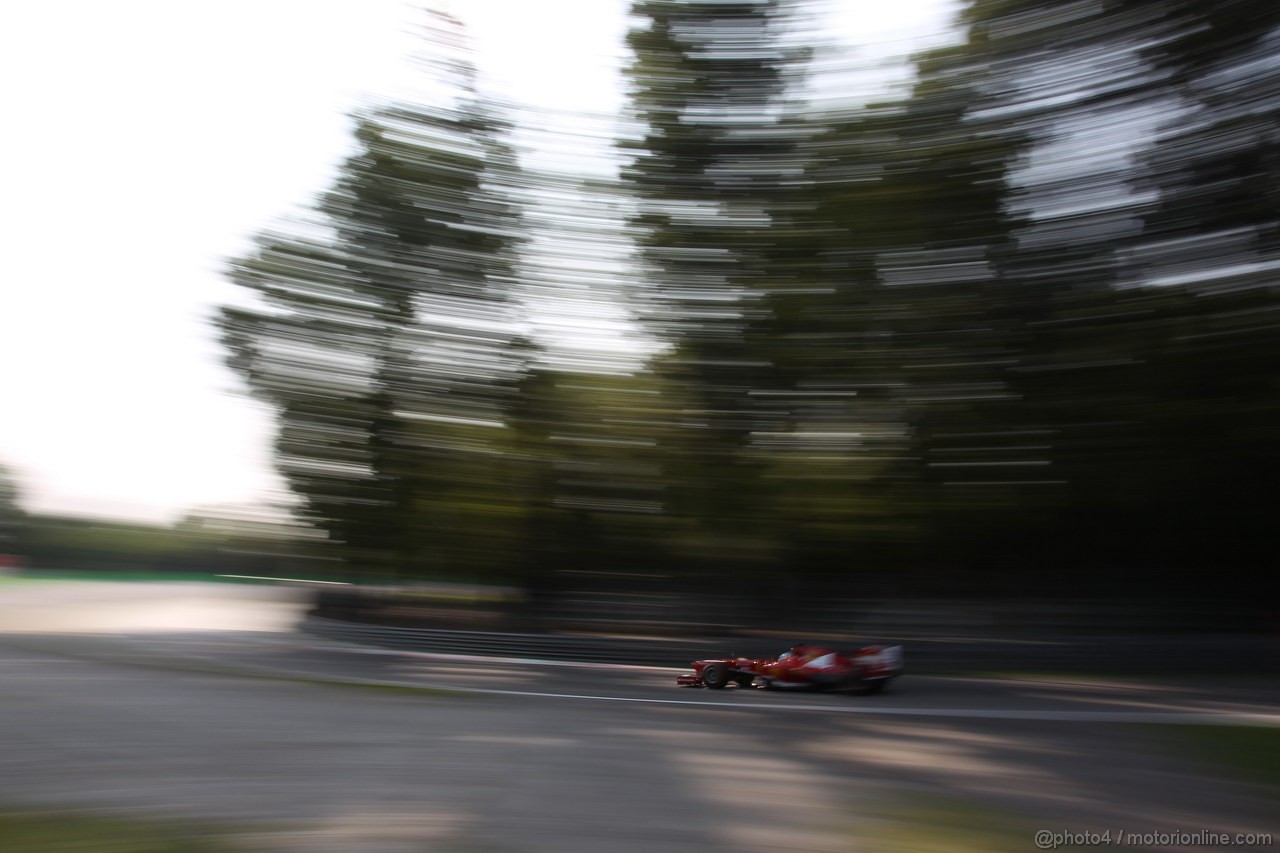 GP ITALIA, 06.09.2013- Prove Libere 1, Fernando Alonso (ESP) Ferrari F138