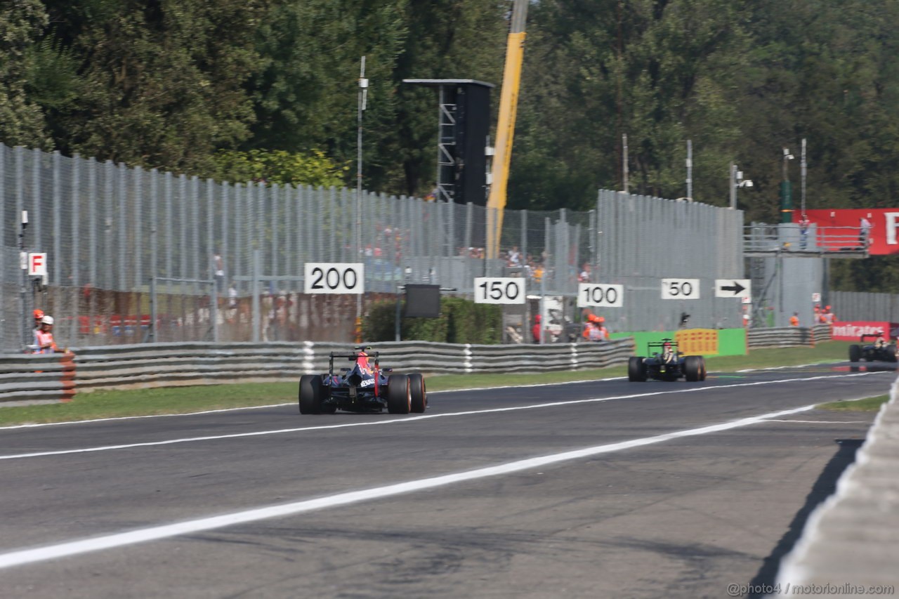 GP ITALIA, 06.09.2013- Prove Libere 1, Mark Webber (AUS) Red Bull Racing RB9