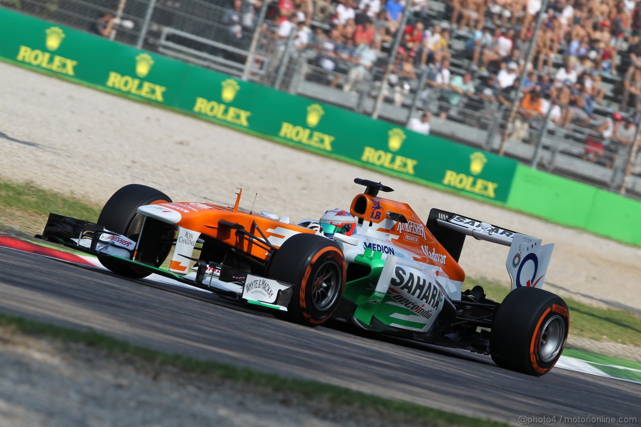 GP ITALIA, 06.09.2013- Prove Libere 1, Paul di Resta (GBR) Sahara Force India F1 Team VJM06