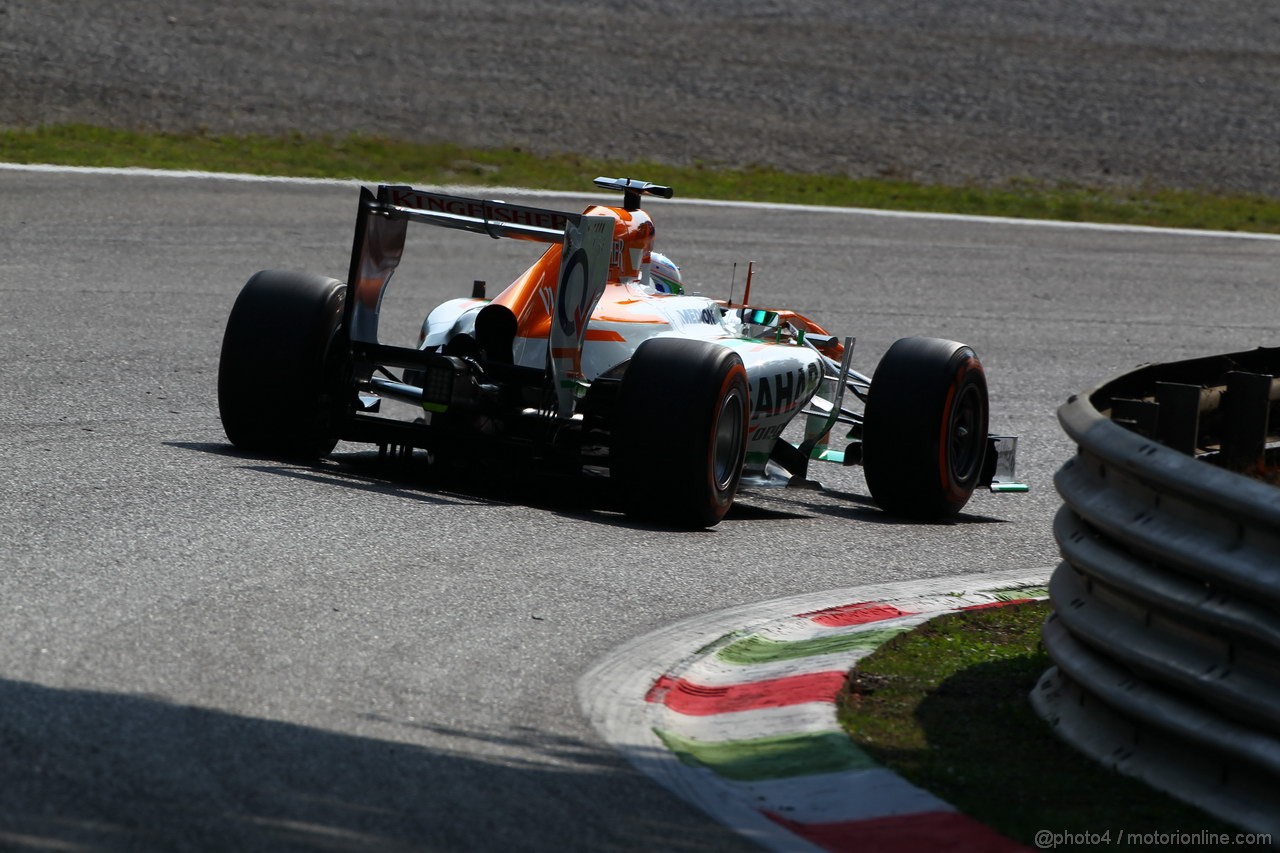 GP ITALIA, 06.09.2013- Prove Libere 1, Paul di Resta (GBR) Sahara Force India F1 Team VJM06