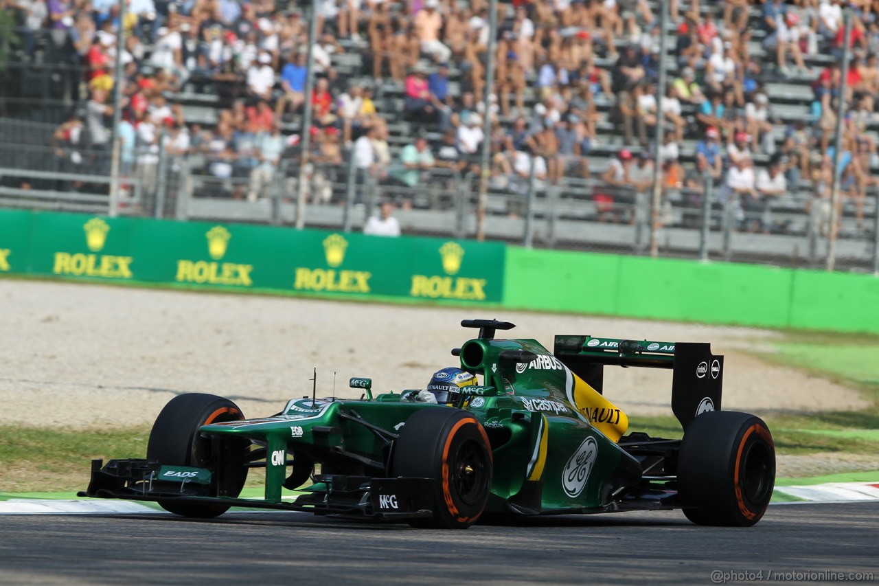 GP ITALIA, 06.09.2013- Prove Libere 1, Charles Pic (FRA) Caterham F1 Team CT03