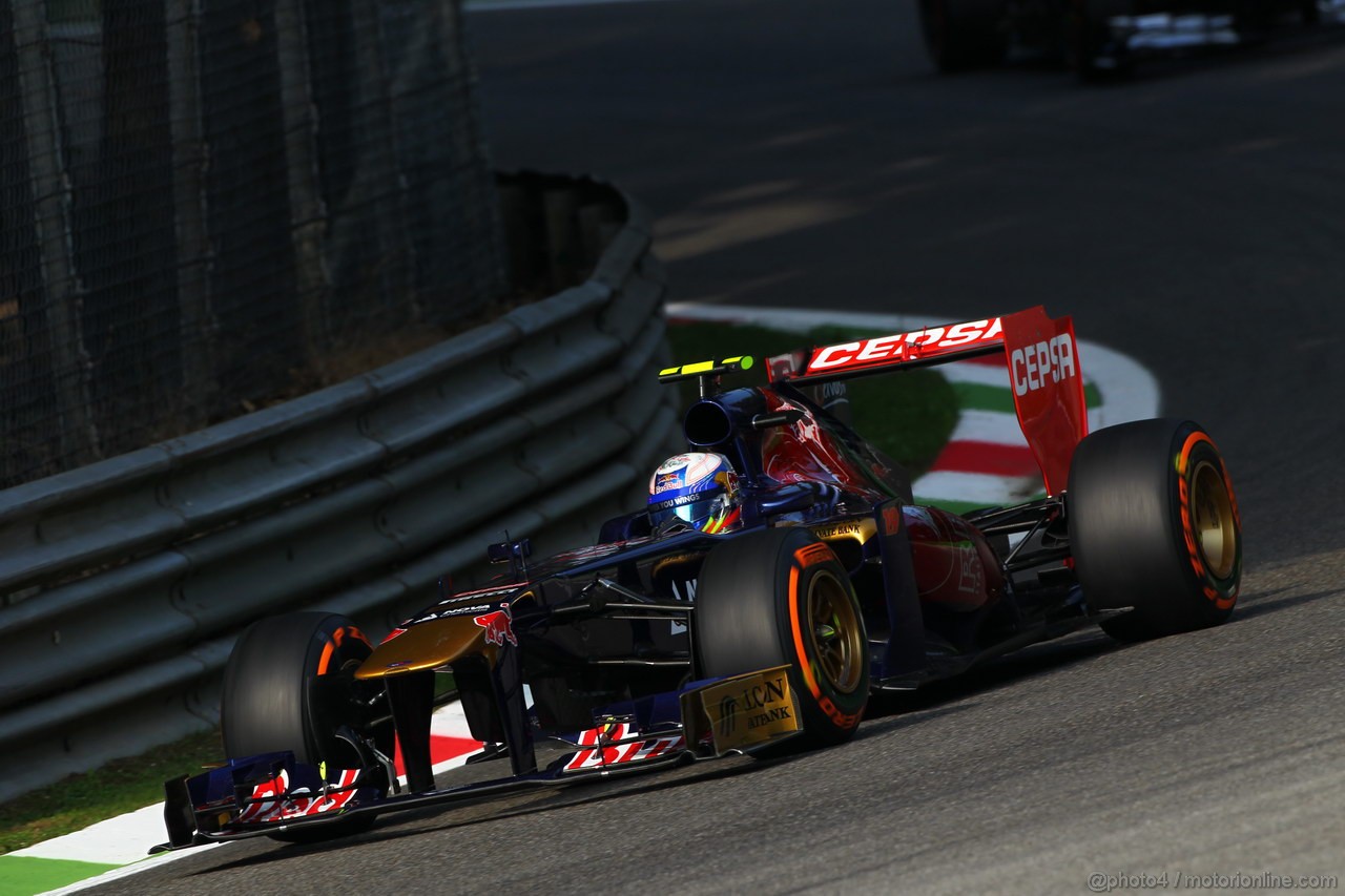 GP ITALIA, 06.09.2013- Prove Libere 1, Daniel Ricciardo (AUS) Scuderia Toro Rosso STR8