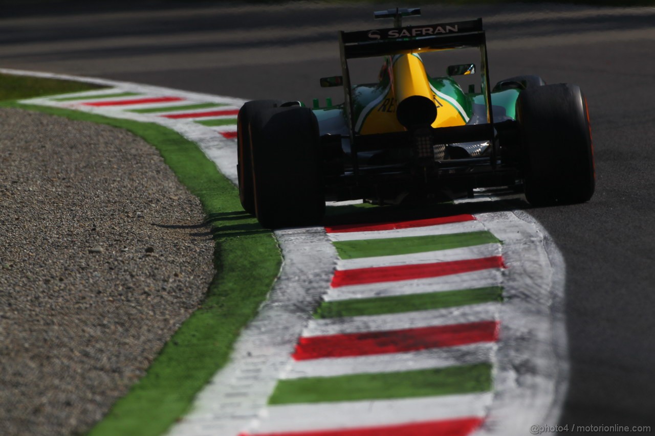 GP ITALIA, 06.09.2013- Prove Libere 1, Charles Pic (FRA) Caterham F1 Team CT03