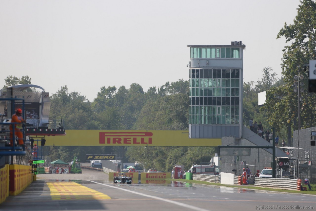 GP ITALIA, 06.09.2013- Prove Libere 1, Lewis Hamilton (GBR) Mercedes AMG F1 W04