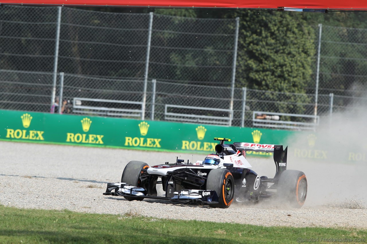 GP ITALIA, 06.09.2013- Prove Libere 1, Valtteri Bottas (FIN), Williams F1 Team FW35