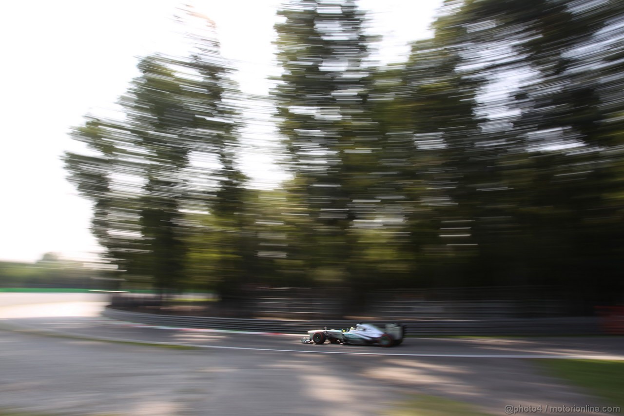 GP ITALIA, 06.09.2013- Prove Libere 1, Nico Rosberg (GER) Mercedes AMG F1 W04