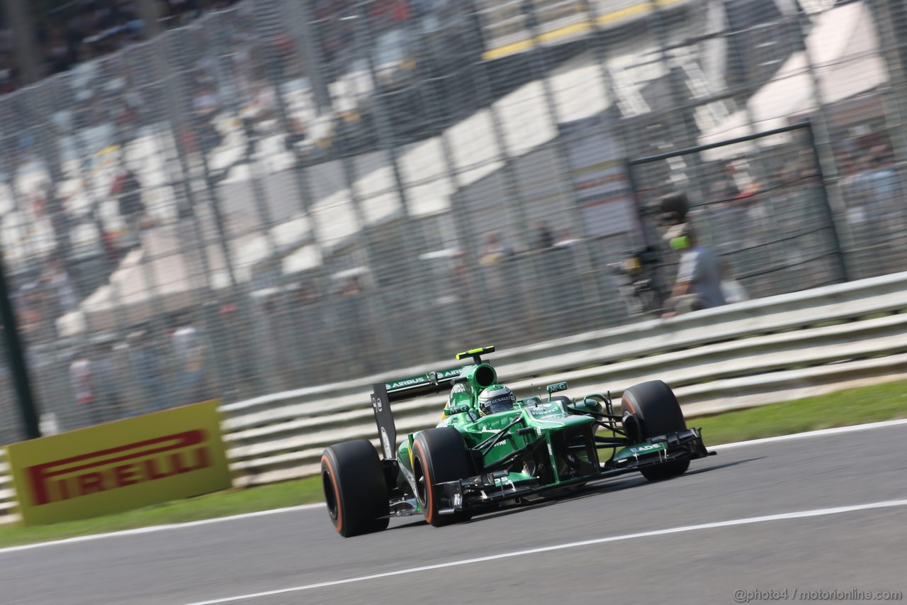 GP ITALIA, 06.09.2013- Prove Libere 1, Giedo Van der Garde (NED), Caterham F1 Team CT03