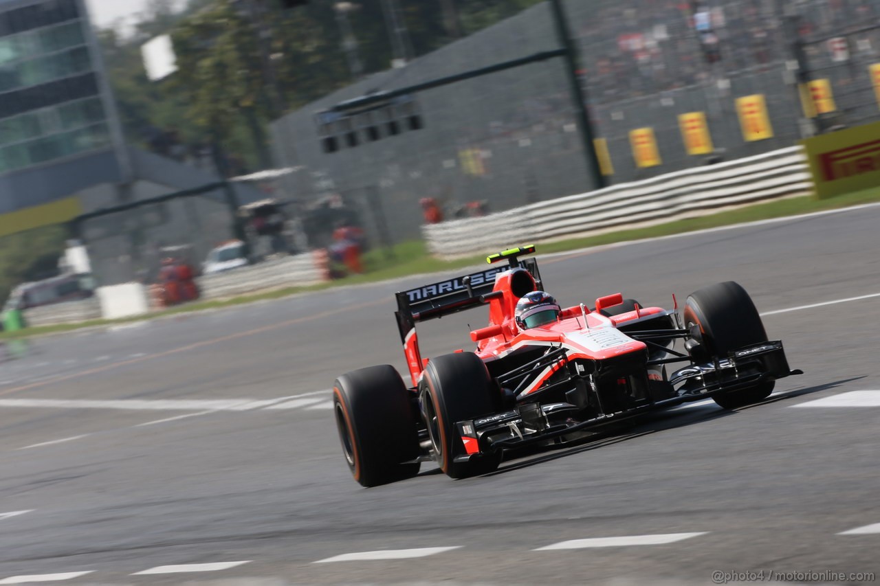 GP ITALIA, 06.09.2013- Prove Libere 1, Max Chilton (GBR), Marussia F1 Team MR02