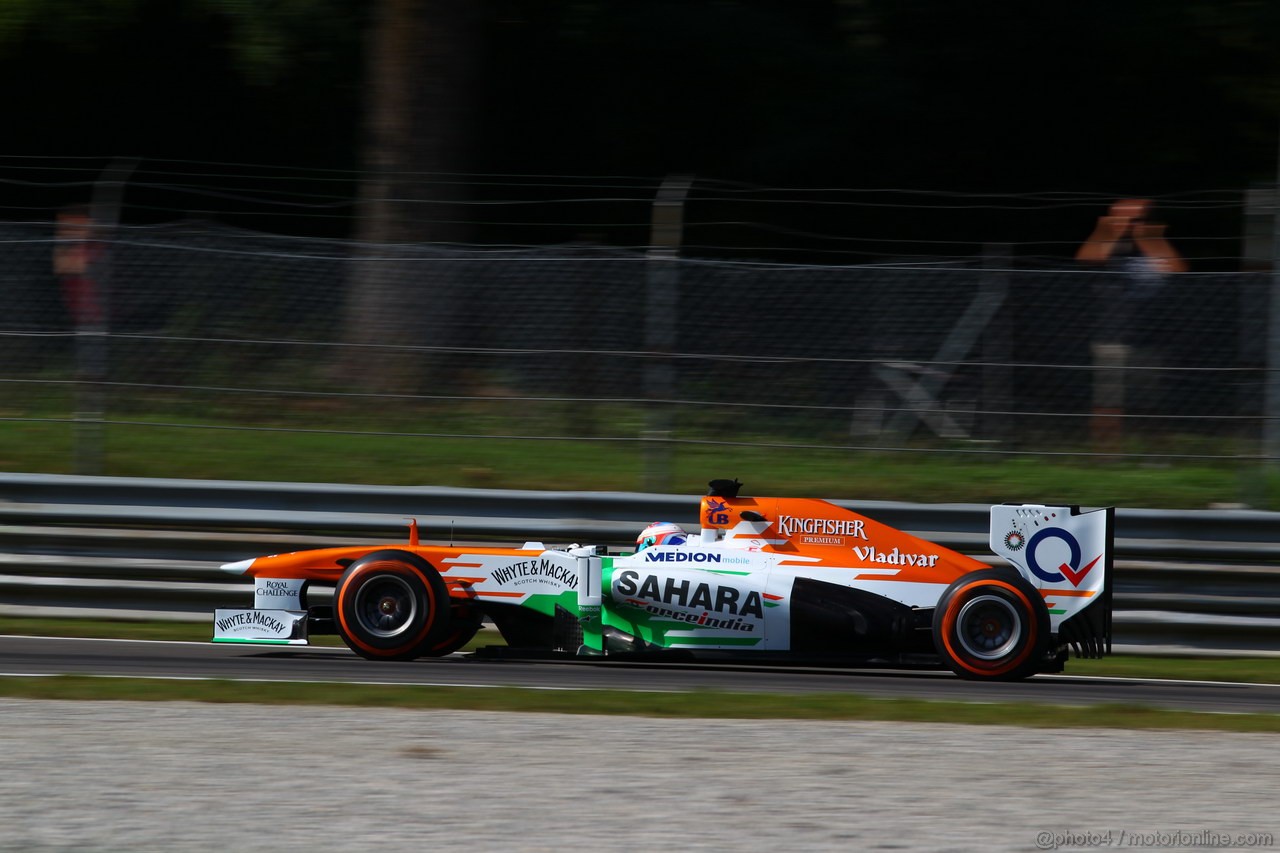 GP ITALIA, 06.09.2013- Prove Libere 1, Paul di Resta (GBR) Sahara Force India F1 Team VJM06