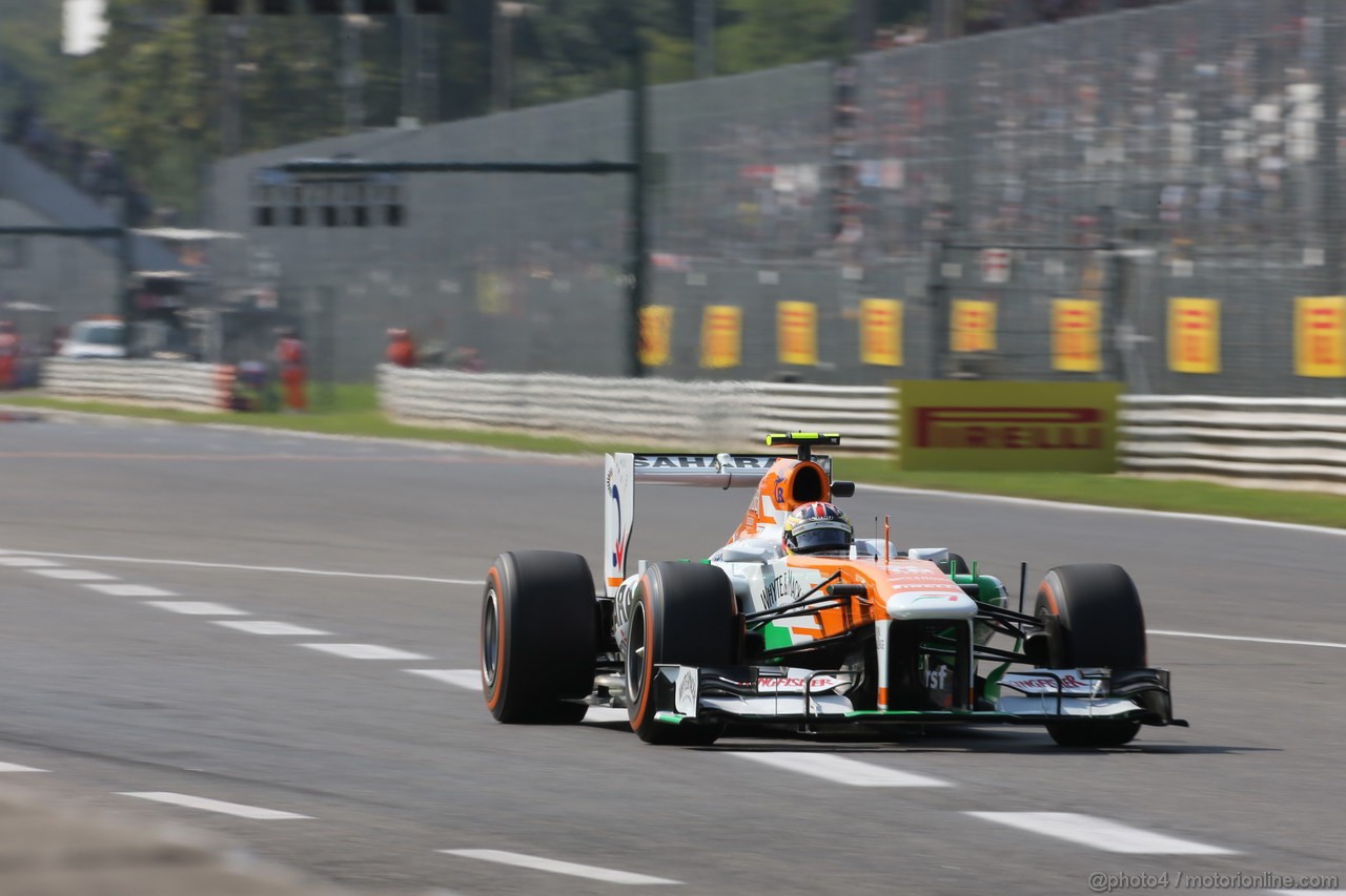 GP ITALIA, 06.09.2013- Prove Libere 1, James Calado (GBR) Sahara Force India F1 Team VJM06 3rd driver