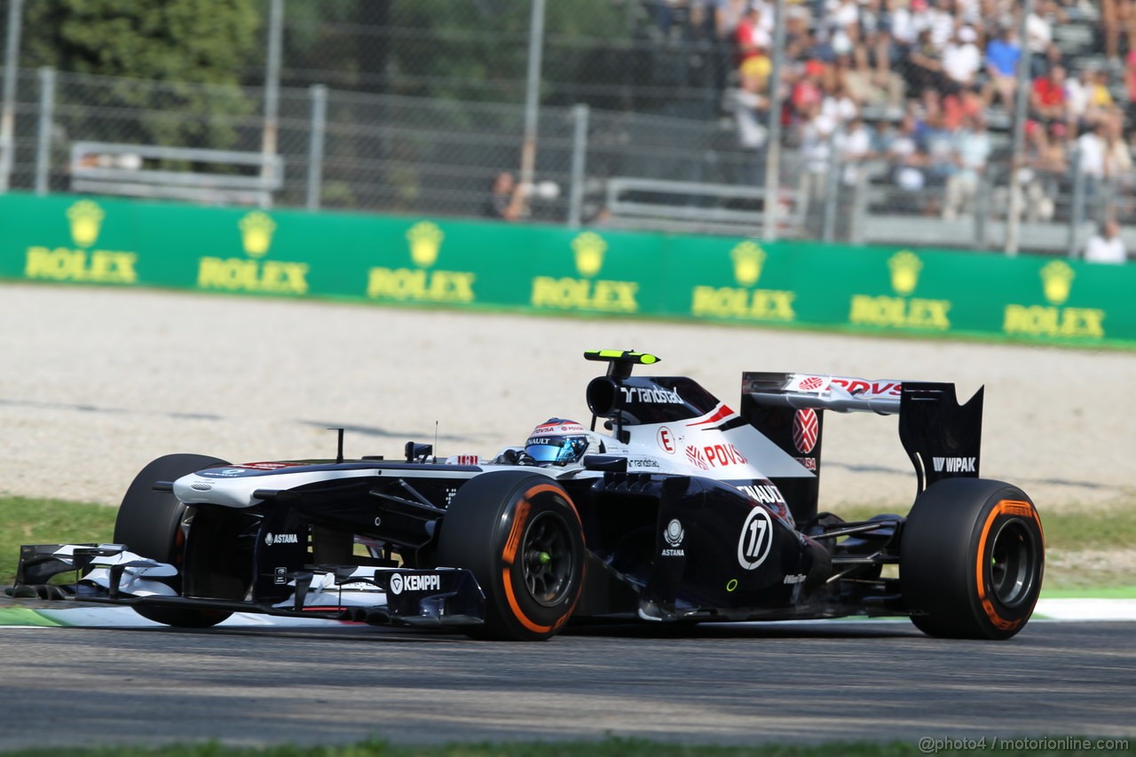 GP ITALIA, 06.09.2013- Prove Libere 1, Valtteri Bottas (FIN), Williams F1 Team FW35