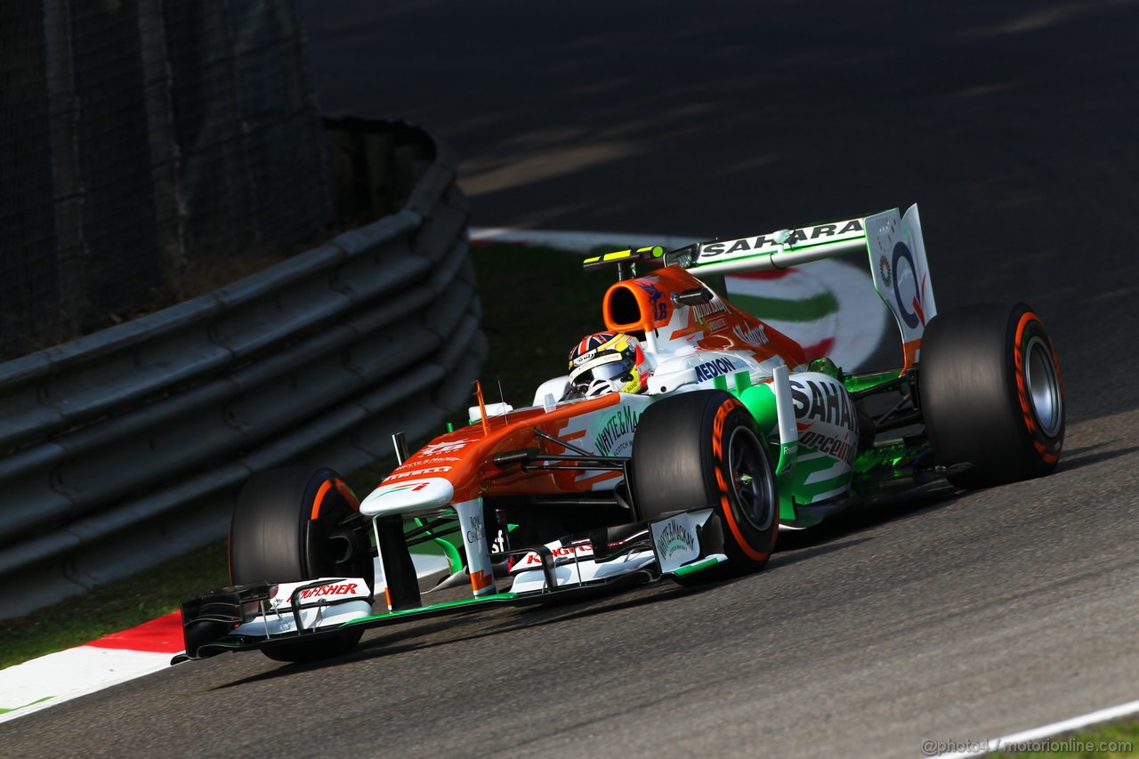 GP ITALIA, 06.09.2013- Prove Libere 1, James Calado (GBR) Sahara Force India F1 Team VJM06 3rd driver