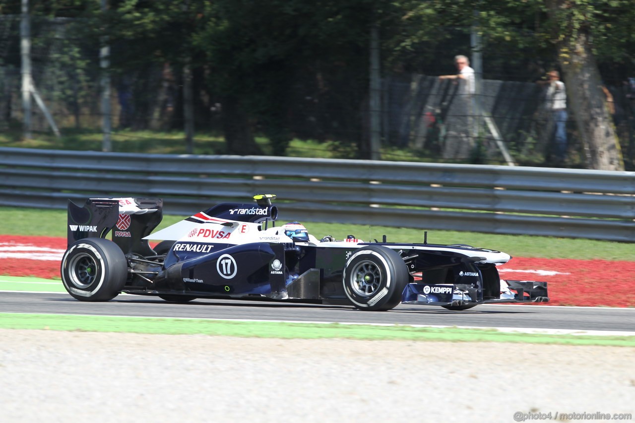 GP ITALIA, 06.09.2013- Free practice 2, Valtteri Bottas (FIN), Williams F1 Team FW35