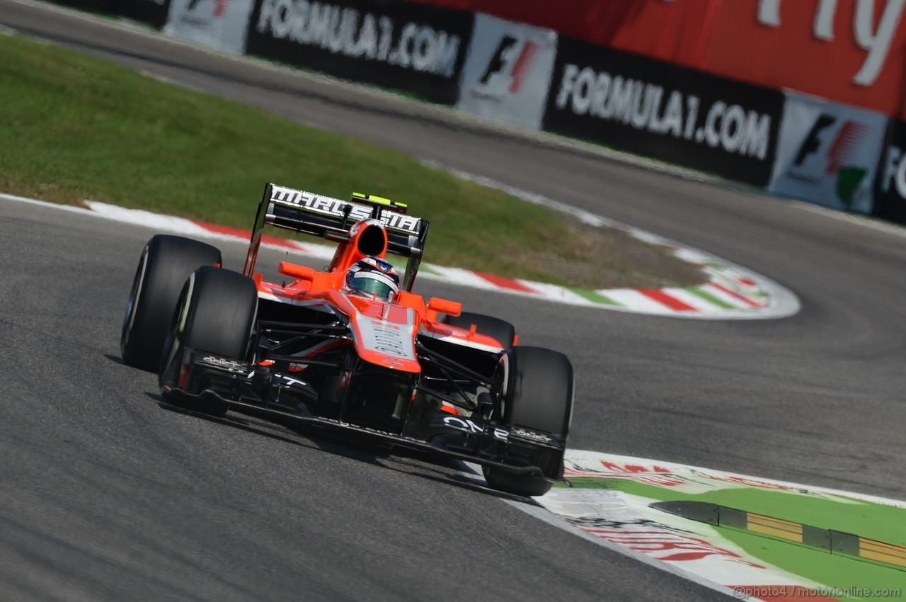 GP ITALIA, 06.09.2013- Free practice 2, Max Chilton (GBR), Marussia F1 Team MR02