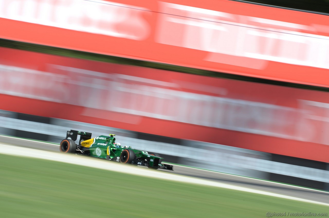 GP ITALIA, 06.09.2013- Free practice 2, Giedo Van der Garde (NED), Caterham F1 Team CT03