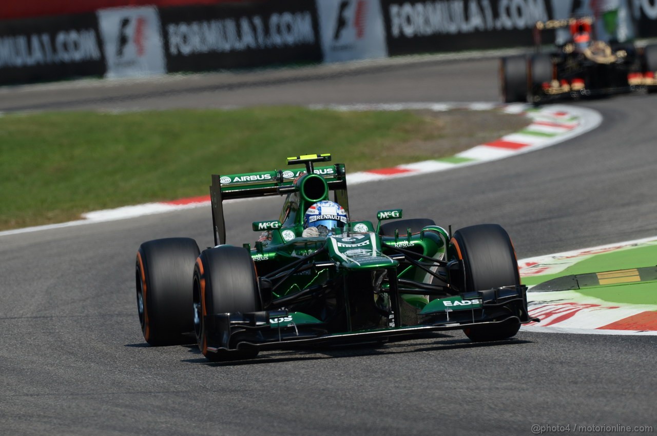 GP ITALIA, 06.09.2013- Free practice 2, Giedo Van der Garde (NED), Caterham F1 Team CT03