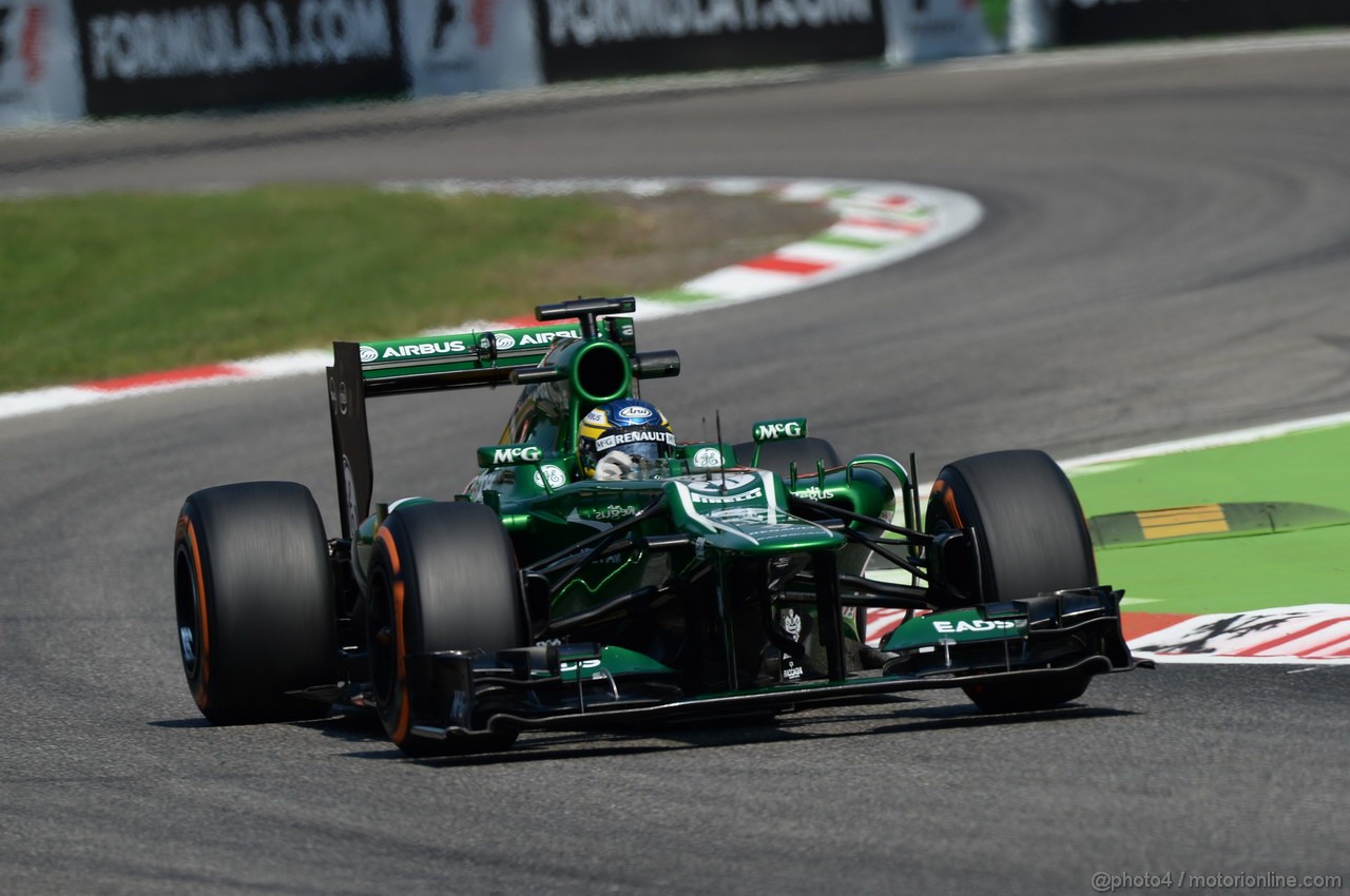 GP ITALIA, 06.09.2013- Free practice 2, Charles Pic (FRA) Caterham F1 Team CT03