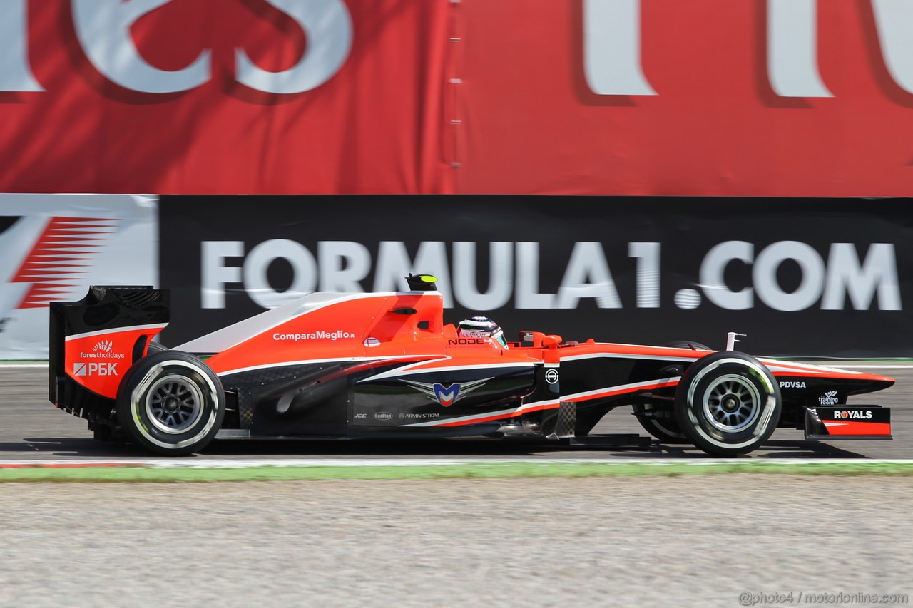 GP ITALIA, 06.09.2013- Free practice 2, Max Chilton (GBR), Marussia F1 Team MR02